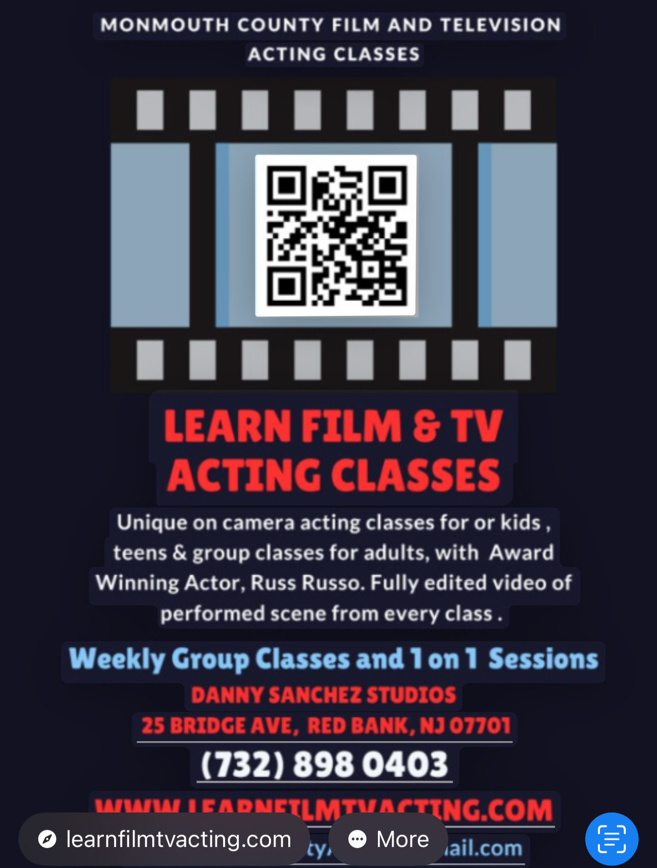 Monmouth County Acting 