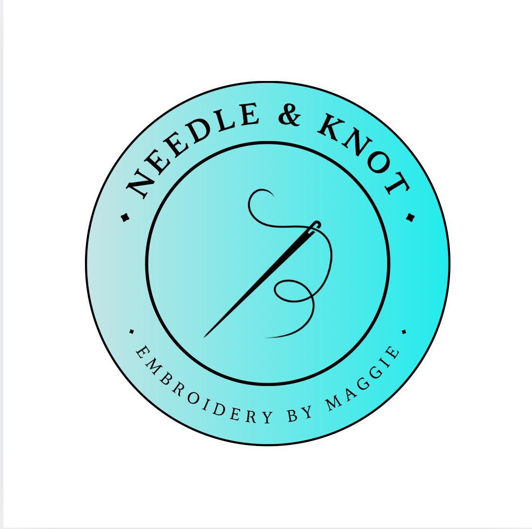 Needle & Knot Embroidery by Maggie
