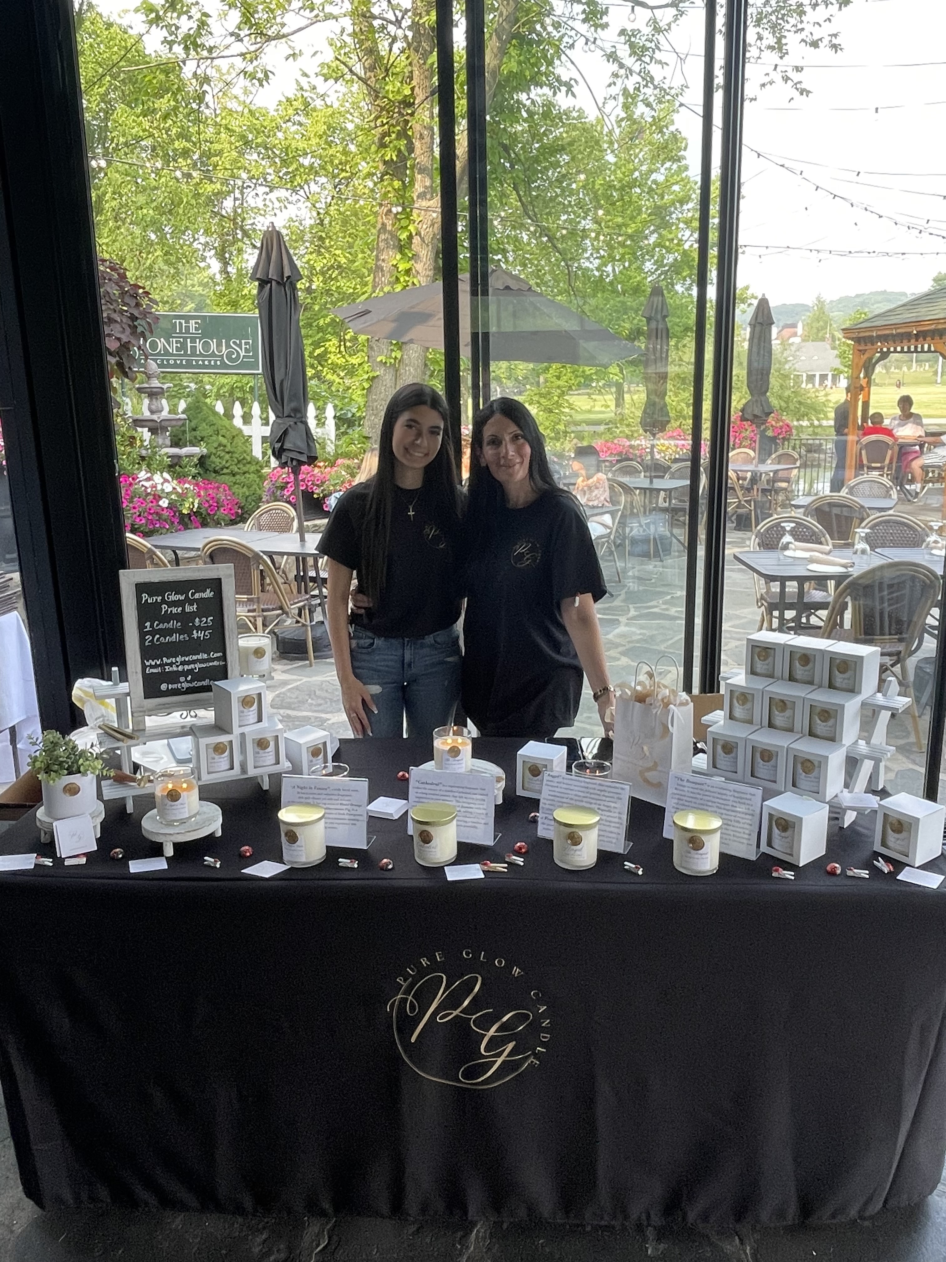 Handmade organic soy candles