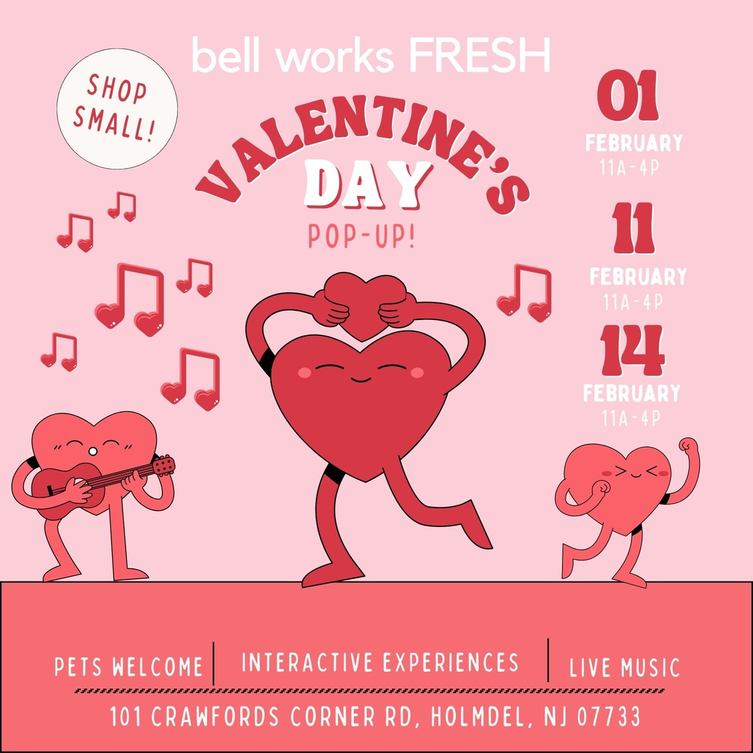 2026 Bell Works FRESH Valentine's Day Pop-Ups