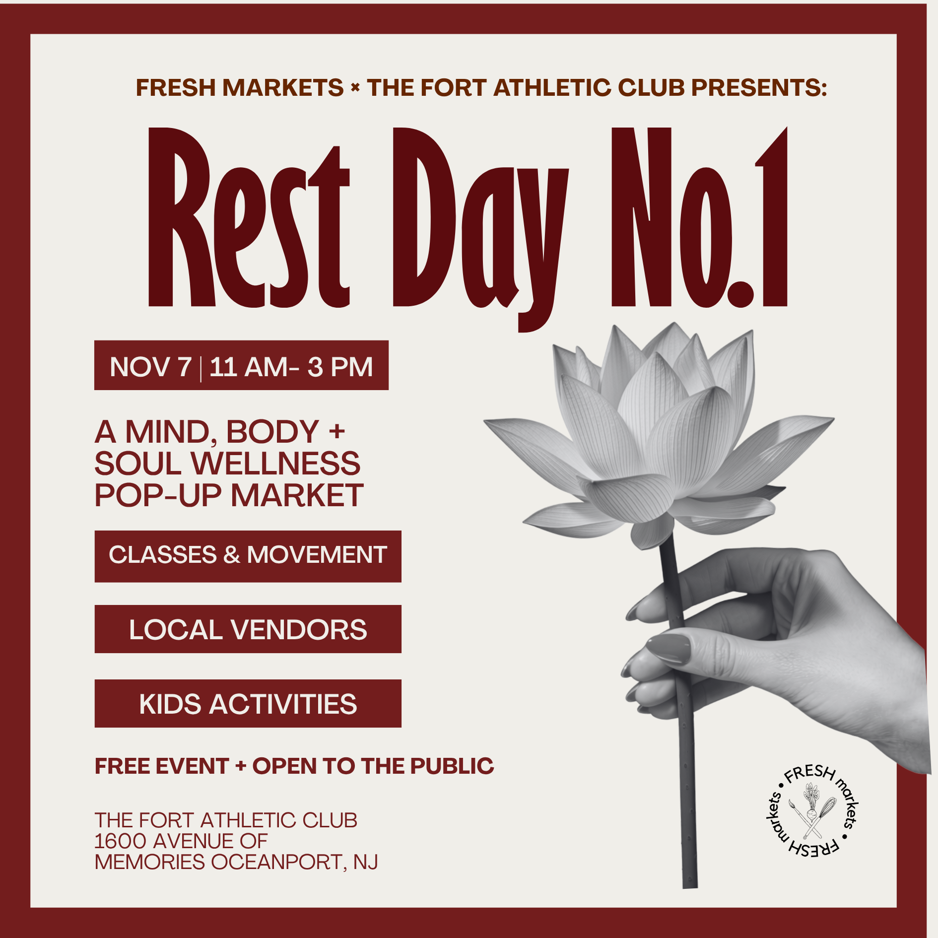 REST DAY - No. 01